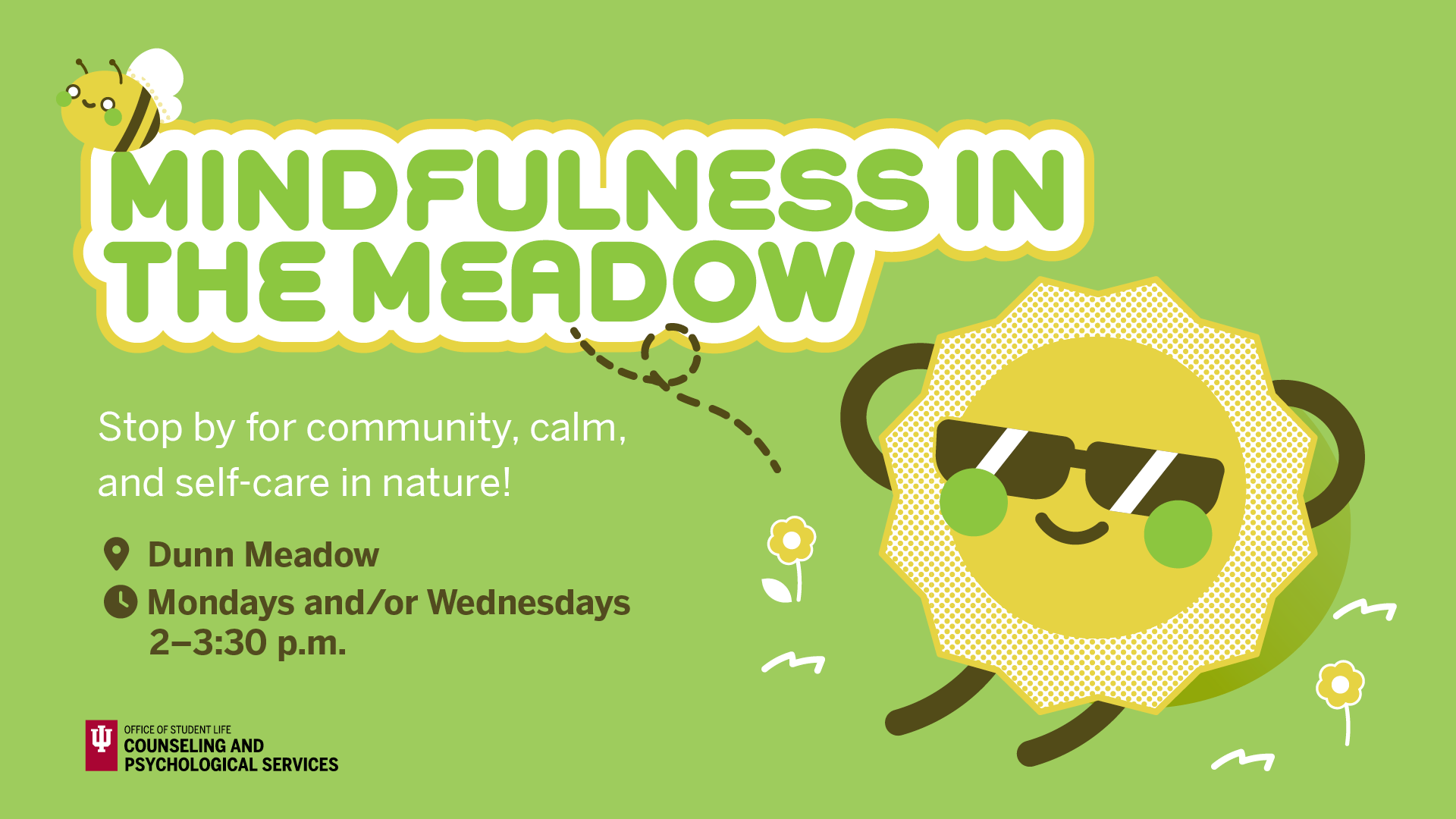 mindfulness in the meadow ad